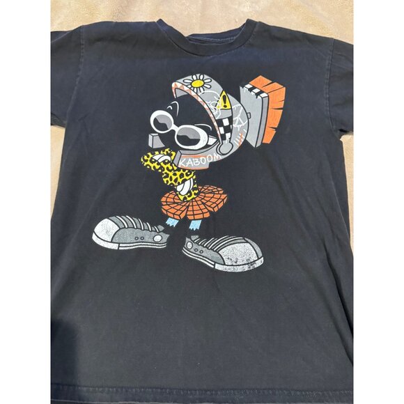 Looney Tunes Neff Marvin The Martian Shirt Black Short Sleeve Size Medium - Picture 2 of 8